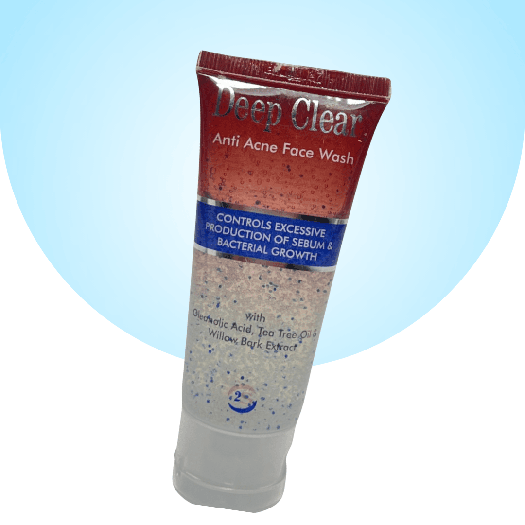 Deep Clear Anti-Acne Face Wash 60gm