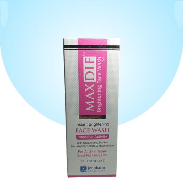 MaxDIF Skin Brightening Facewash 100ml