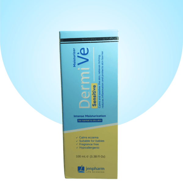 DermiVe Sensitive Moisturizer 100ml