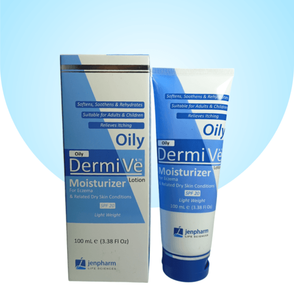 DermiVE Oily Moisturizer For Eczema 100ml